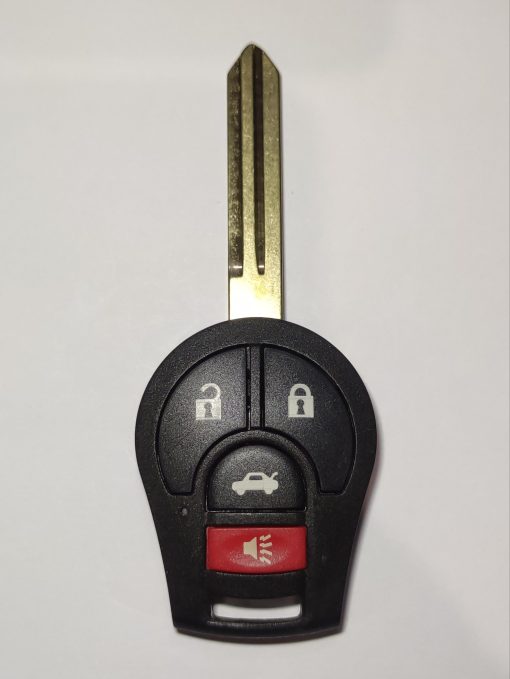 Nissan 4 button key shell replacement