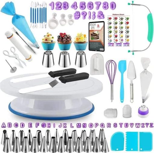 203 pcs Cake Decoration Set